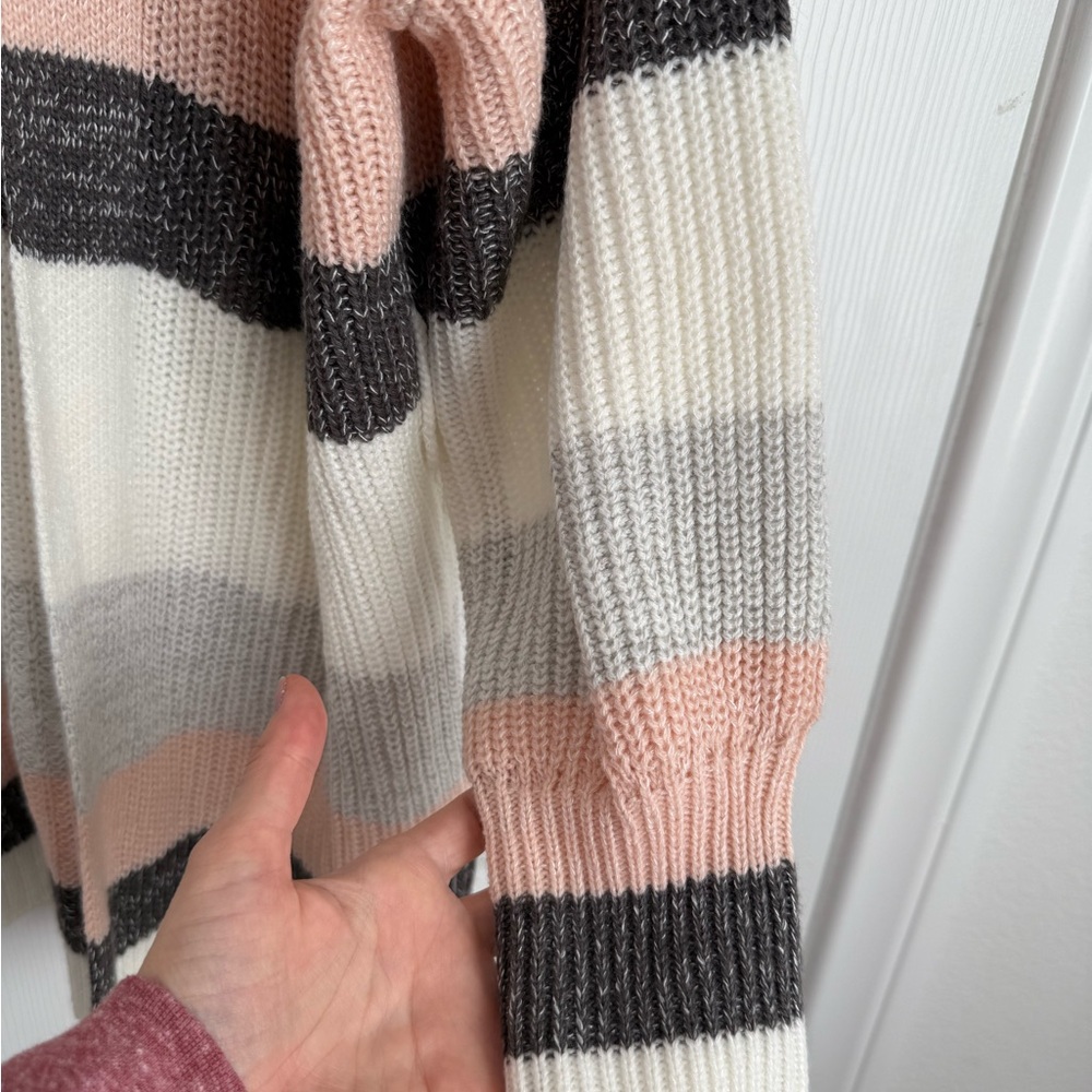 Nine West Multicolor Striped Cardigan - Picture 3 of 5